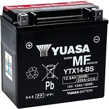 Yuasa YTX14-BS Battery 12V BMW