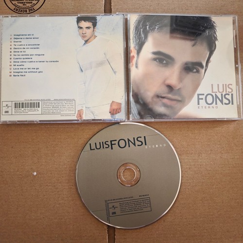 Luis fonsi eterno - cd, 2000