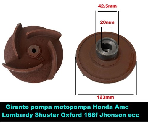 Girante motopompa pompa