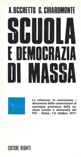 Scuola democrazia massa - scuola, di