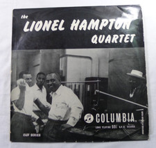 THE LIONEL HAMPTON QUARTET COLUMBIA MUSICA JAZZ SWING LP VINILE