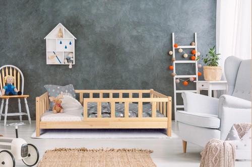 Letto per bambini alex - letto, legno