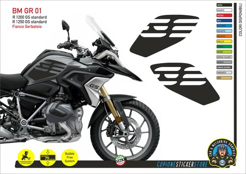 Adesivi fianco serbatoio moto - adesivi,