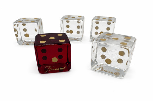Baccarat set 5 dadi in - -,