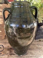 Antico vaso oliva verde turco