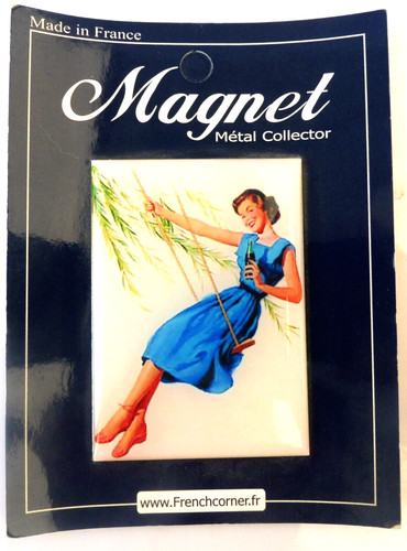 Coca cola magnet femme sur - coca,