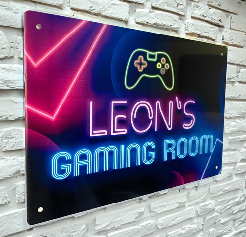 Personalizzato gioco insegna - personalizzato,