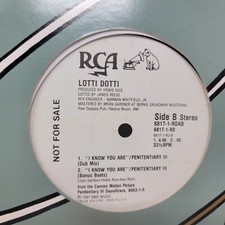 Lotti Dotti I Know You Are 12"