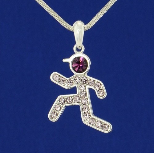 Collana runner con cristallo - collana,