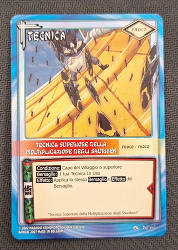 Naruto tcg tecnica superiore - naruto,
