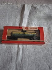 rivarossi carro cisterna DU PONT anni 50 art 2220 con box perfetto raro H0