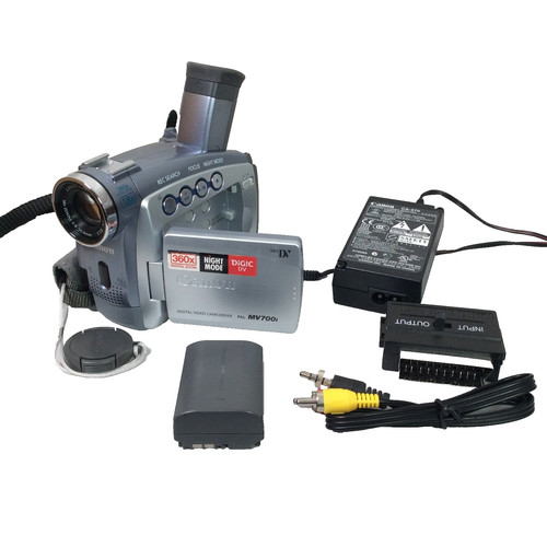 Videocamera canon minidv mv700 - canon,