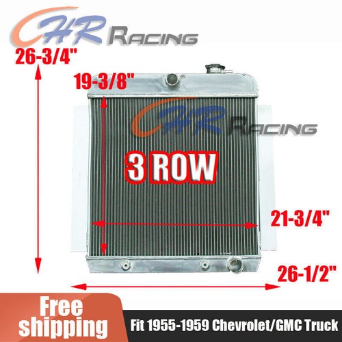 Row 52mm aluminum radiator - 3,