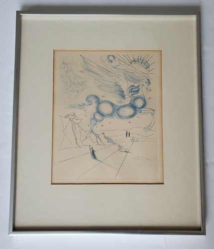 Salvador dalì pegaso volo - in,