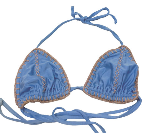 Top bikini all uncinetto - bikini, all'uncinetto
