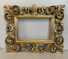 ANTICA CORNICE BAROCCA DORATA