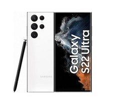 SMARTPHONE SAMSUNG GALAXY S22 ULTRA 5G SM S908B 128GB DUAL SIM 6.8" WHITE NO S23