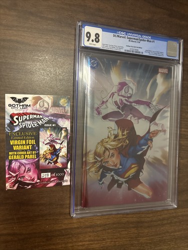 Marvel superman spider - dc/marvel:, superman/spider-man