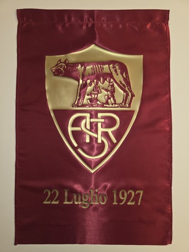 Bandiera roma fans - bandiera, lupa
