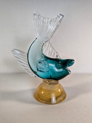 Statuina pesce vetro arte - statuina,