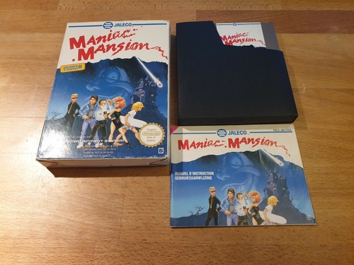 Maniac mansion nintendo nes - maniac,
