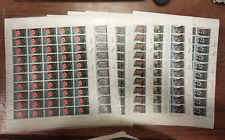 San Marino. Lotto 07 Fogli interi (giro completo) del 1967.  - Fiori -