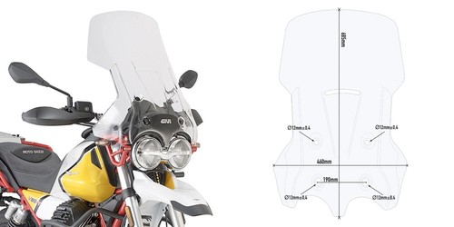 D8203s givi cupolino per - cupolino,