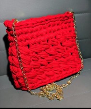 Borsa Fettuccia Rossa