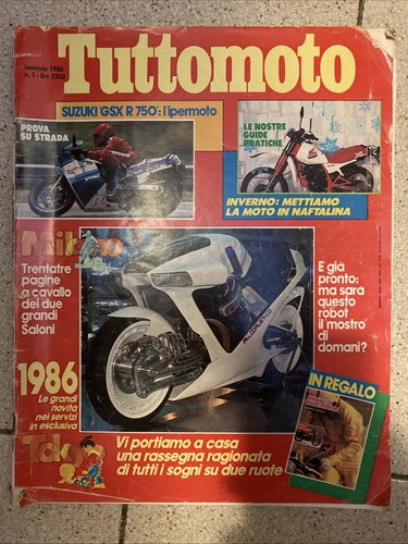 Tuttomoto gennaio 1986 - 1986, suzuki