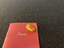 Anello Giallo Conchiglia Bordo