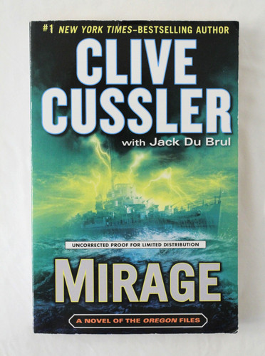 Mirage clive cussler with - by,