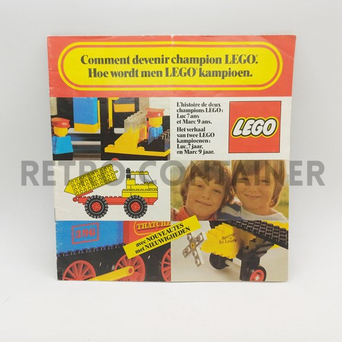 Lego vintage catalog - lego,