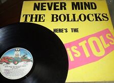 SEX PISTOLS - Never Mind The Bollocks - LP / 33 rpm 1° Stampa 1977 Italy Virgin