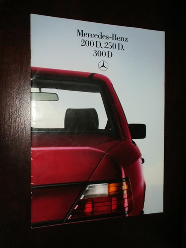 Brochure mercedes 200 250 300 - brochure,