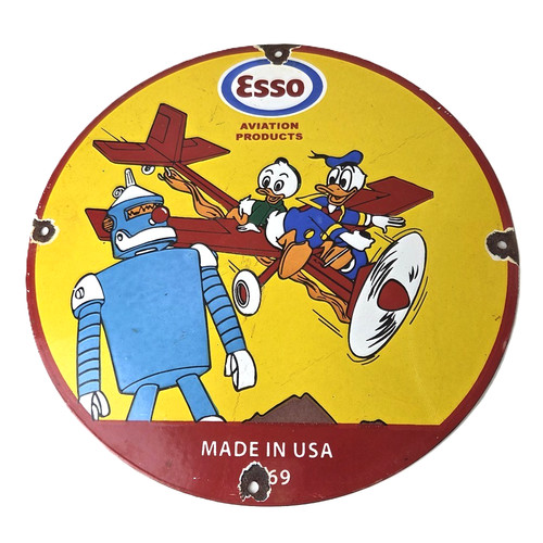 Insegna vintage esso - insegna,