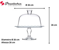 Alzata vetro porta dessert - alzata,