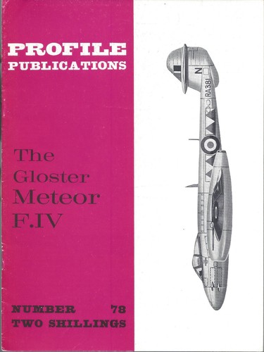 Profile gloster meteor - gloster,