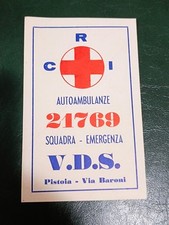 Adesivo Croce Rossa Italiana -