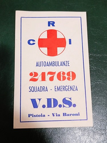 Adesivo croce rossa italiana - adesivo,