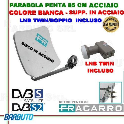 Parabola in acciaio - cm,