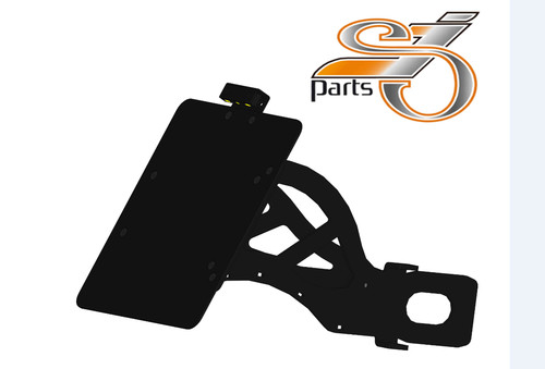 Supporto targa laterale adatto - laterale,