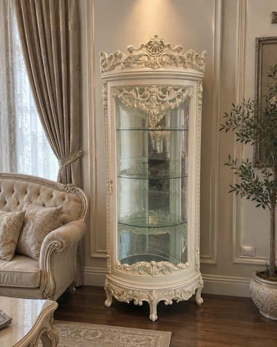 Vetrinetta angolare stile