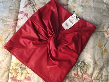 Mini Gonna Similpelle rossa Zara