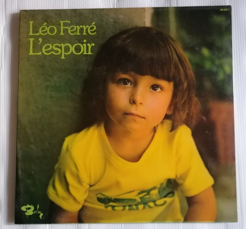 Léo ferré espoir lp - léo, l'espoir