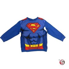 Maglia felpa Superman bimbo 18-24 mesi