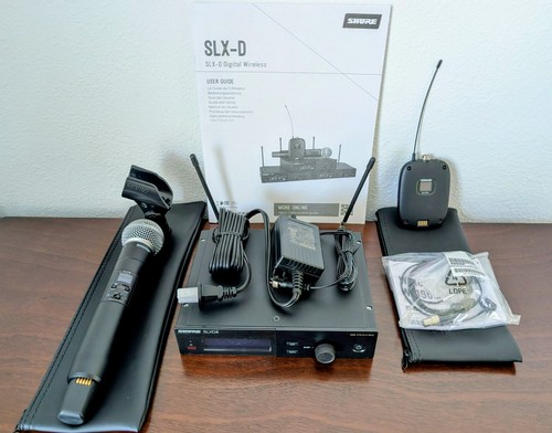 Shure slxd124 85m sistema - shure,