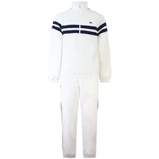 LACOSTE - Completo tuta bianca