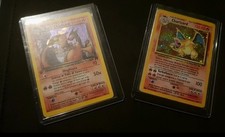 POKELOTTERIA - Charizard 4/102 Set Base HOLO- Dark Charizard 21/82 1st Ed Holo