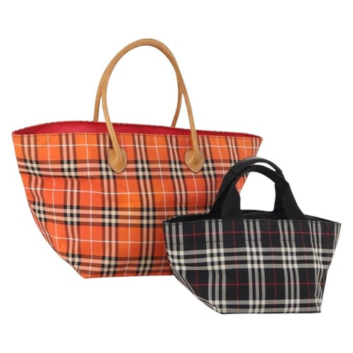 Burberry nova check blue - check, label