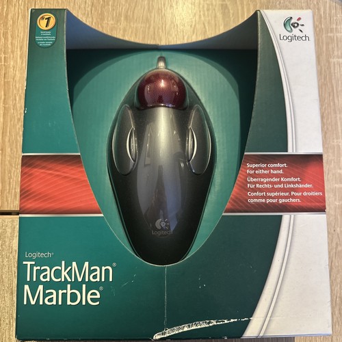 Mouse ottico logitech trackman - mouse,